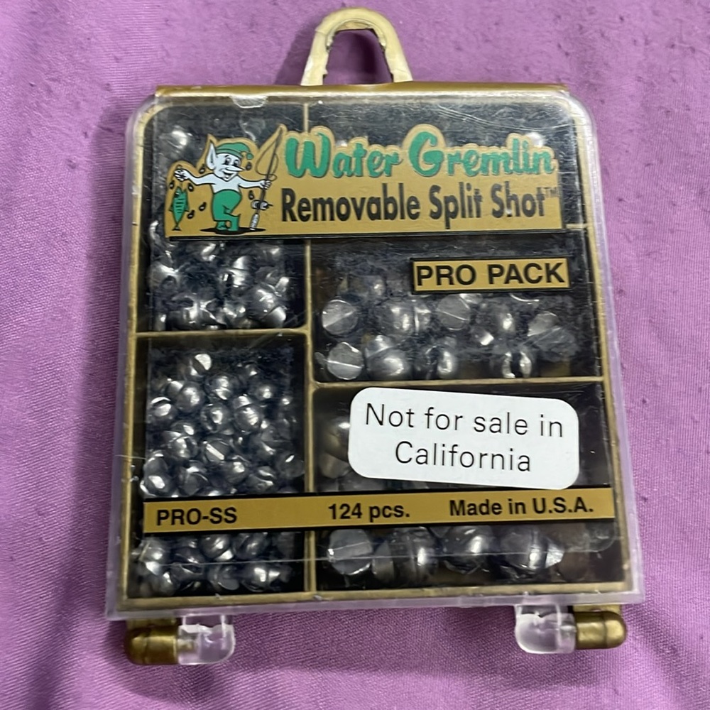 Water Gremdin Removable Split Shot™
PRO PACK